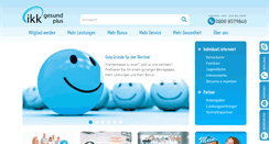 Desktop Screenshot of ikk-gesundplus.de